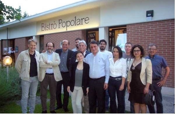 on. Bersani al Bistrò popolare di Brescia   2015